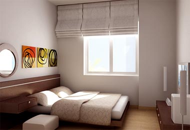 Bài trí nội thất hợp phong thủy cho phòng chung cư từ 2 đến 3 phòng ngủ