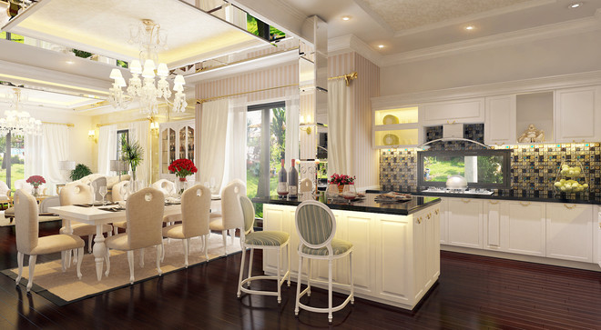 Chọn phong cách ấn tượng cho bếp
