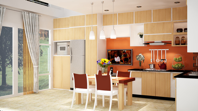 Chọn phong cách ấn tượng cho bếp