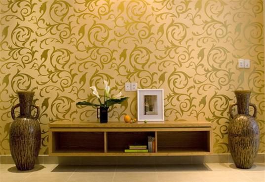 Khắc phục bức tường rộng bằng những ý tưởng trang trí độc đáo