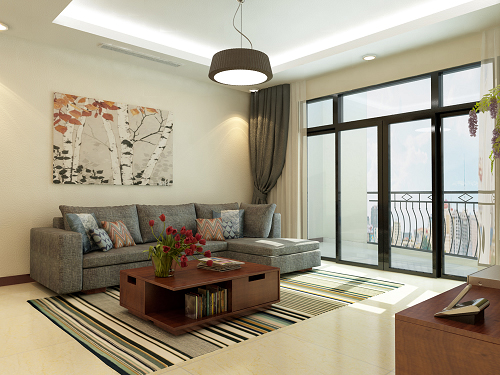 Sofa màu nâu trầm - nét đẹp cổ điển cho phòng khách hiện đại