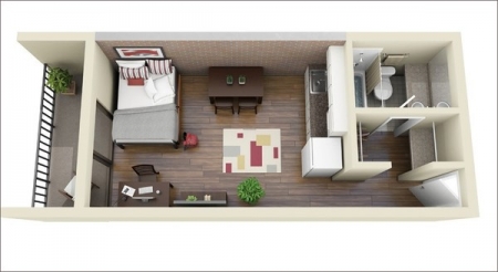 Những thiết kế hoàn hảo cho căn hộ có diện tích khiêm tốn