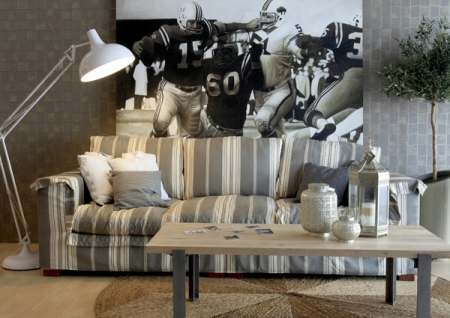 Sofa màu nâu trầm - nét đẹp cổ điển cho phòng khách hiện đại