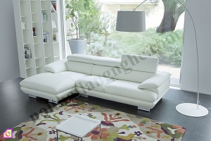 Sofa:Sofa da khung inox SFD_11